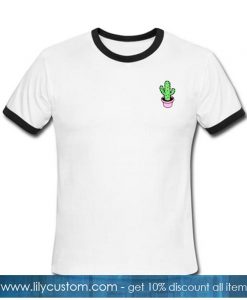 Cactus Ringer T Shirt