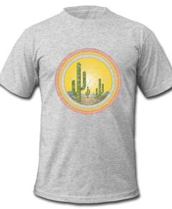 Cactus desert sunset T Shirt