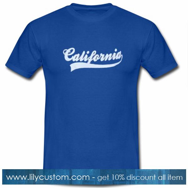 California Font T Shirt