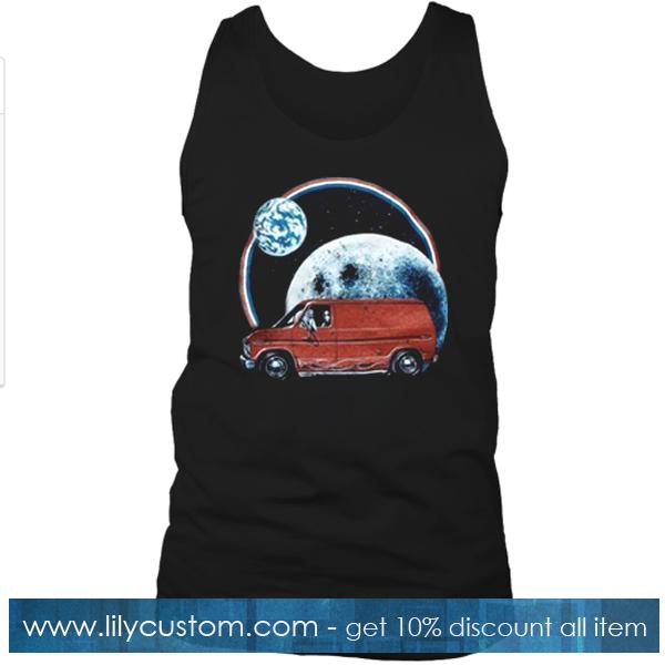 Car Moon Tank Top