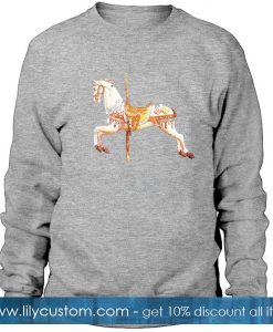 Carousel Horse Sweatshirt