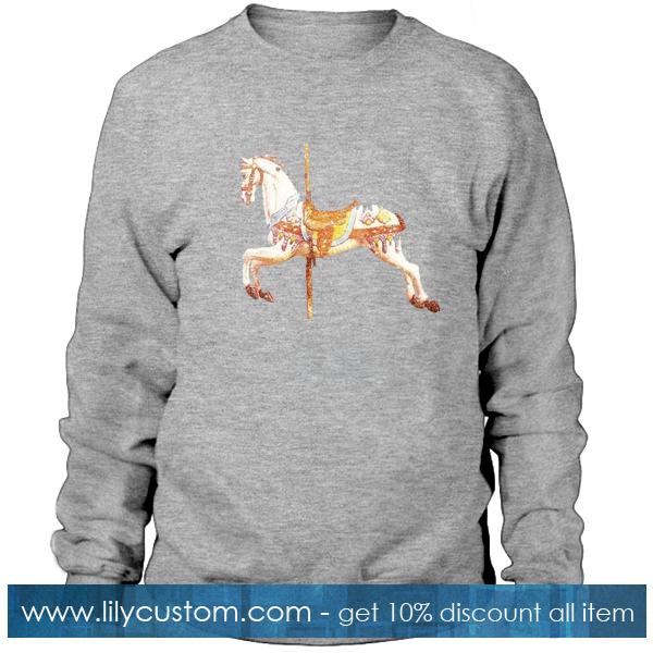 Carousel Horse Sweatshirt
