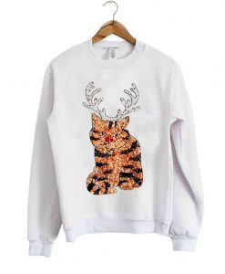 Cat Christmas sweatshirt