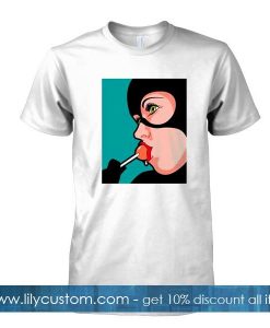 Catwoman and lolipop tshirt