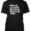 Character name tshirt