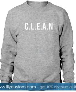 Clean Font Sweatshirt