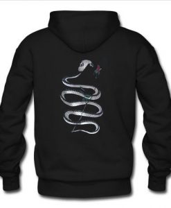 Cobra Flower Hoodie back