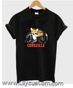 Corgzilla T Shirt (LIM)