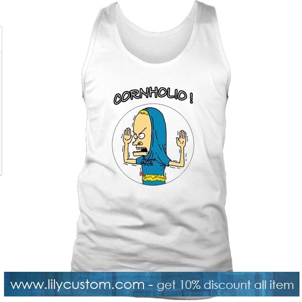 Cornholio Beavis and Butt Head Tank top