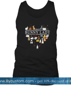 Crazy Bunny Lady Tank Top