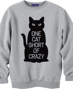 Crazy cat ladies sweatshirt