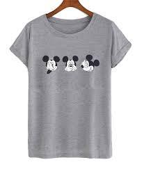 Cute Mickey Mouse T shirt SU