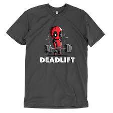 Deadpool Deadlift T-Shirt  SU