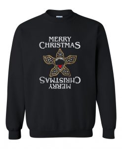 Demogorgon christmas sweatshirt