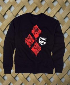 Diamond Harley Quinn Batman sweatshirt