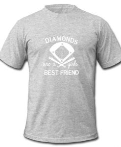 Diamonds Are A Girls Best Friend T Shirt