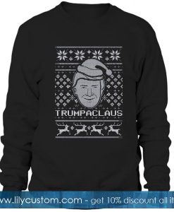 Donald Trump Trumpaclaus Ugly Christmas Sweatshirt