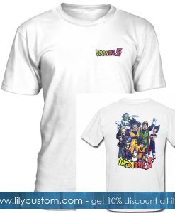 Dragon Ball Z Tshirt Twoside