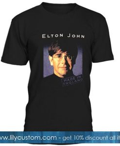 Elton John Made In England Tour TShirt