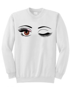 Eyelashes Eyes sweatshirt