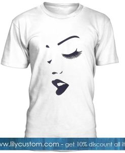 Face Graphic Tee T Shirt
