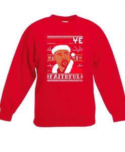 Faithful christmas sweatshirt