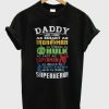 Father’s Day Super Hero Marvel T-Shirt