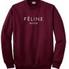Feline meow sweatshirt