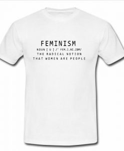 Feminism Definition T shirt