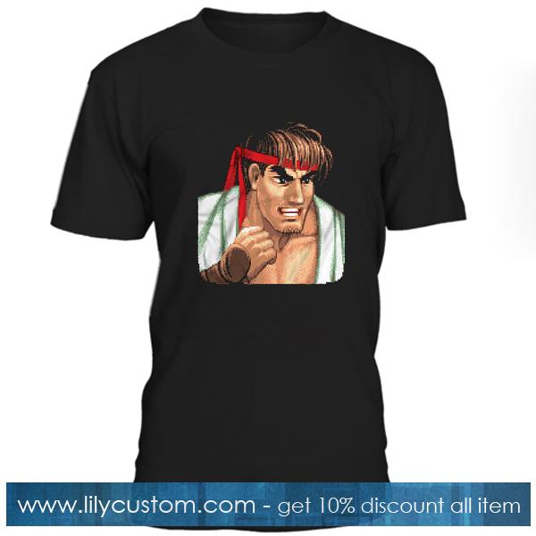 Fighter II Ryu Video Game T Shirt