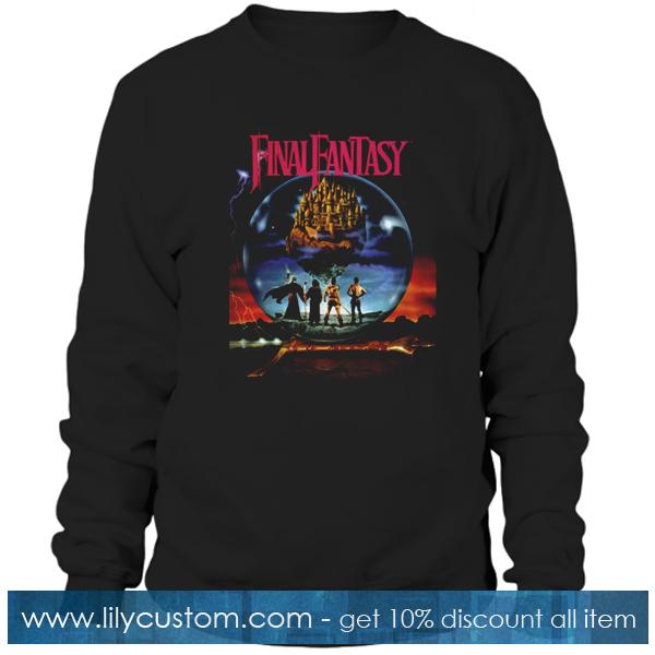 Final Fantasy I All-Over Ahirt sweatshirt