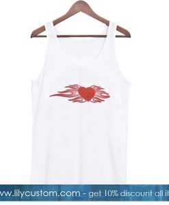 Flame Heart Tank Top