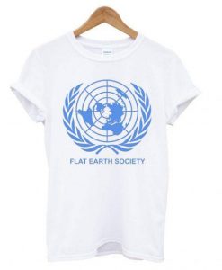 Flat Earth Society T shirt