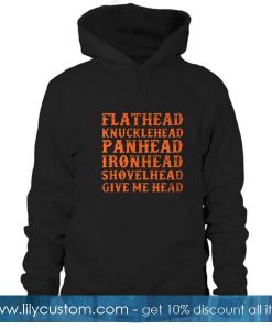 Flathead knucklehead hoodie