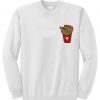 French Fries Patch sweatshirt