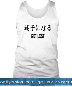 Get Lost Japanese Tanktop