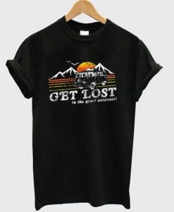 Get lost in the great outdoors T shirt  SU