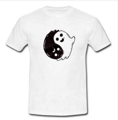 Ghost Ying Yang T Shirt