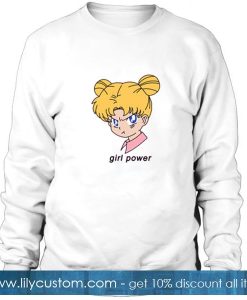 Girl Power Sailormoon Sweatshirt