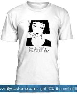 Girl Smoke Japan Tshirt