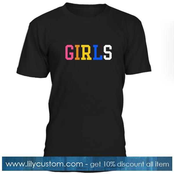 Girls Font T Shirt