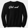 Girls Rock sweatshirt back
