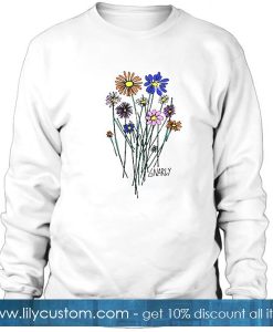 Gnarly Bouquet Flower Sweatshirt