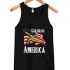 God Bless America Pterodactyl Tanktop