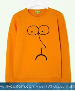 Grumpy Face Sweatshirt