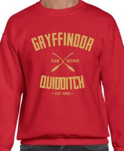 Gryffindor Quidditch Harry Potter Sweatshirt
