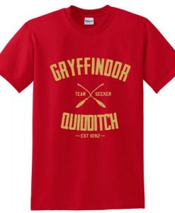 Gryffindor Quidditch Harry Potter T shirt