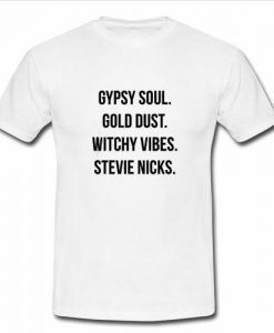 Gypsy Soul gold dust t shirt