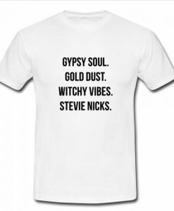 Gypsy Soul gold dust t shirt