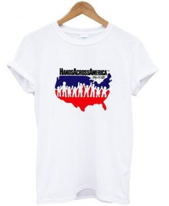 Hands Across America  T Shirt (LIM)